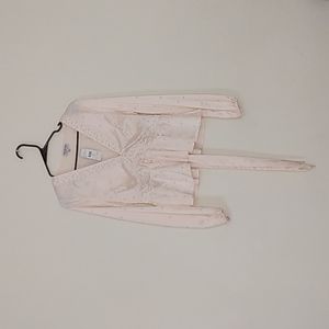 $25 Upfront and personal pearl top